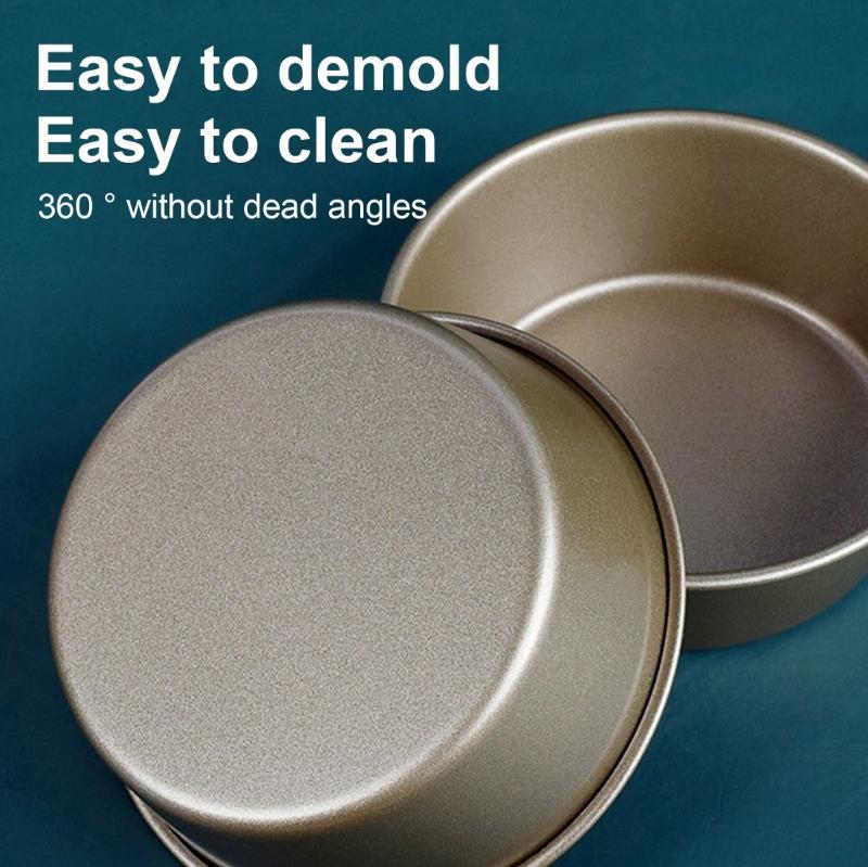 Innovative Cake Mould Pie Mold Round Shape Cake Pans Carbon Steel Texture Bread Baking Pans Kitchen Bakeware for Baking
