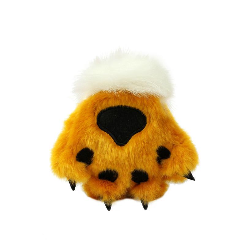 Stuffed Animal Tiger Paw Keychain Unique Kids Collectors Bag Pendant Gift Doll