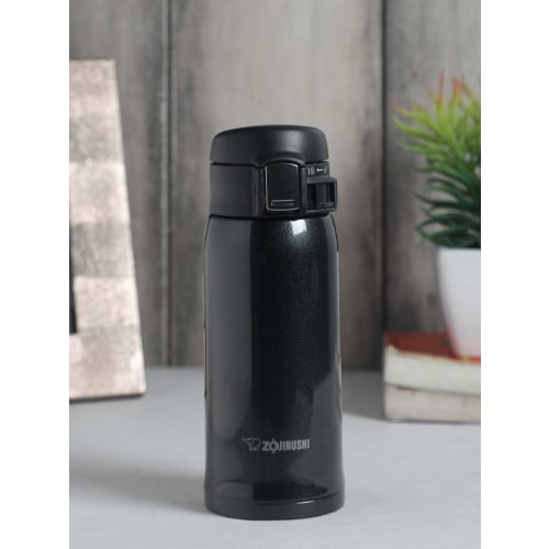 Zojirushi Mahobin Water Bottle Stainless Steel Mug Bottle Direct Drinking Lightweight Cold Insulation One Touch Open Type Lightweight Compact 360ml Si