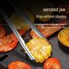 Stainless Steel Korean BBQ/Food Tongs Set