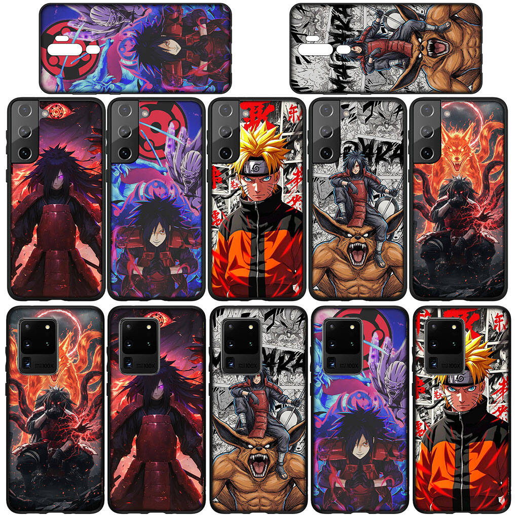 Phone Case for iPhone 17 15 16 Plus Xiaomi Poco X7 X6 F8 F7 M8 C85 C75 Redmi Note 14 12 11 13 Pro Max A4 14C 15C Uchiha Madaras Comics Narutos Cover