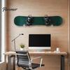 Platzsparendes Wandregal Acryl-Skateboardhalterung, Horizontale Snowboard-Displayhalterung, Transparenter Sportgeräte Robuster Longboard-Halter,
