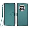 For OnePlus Ace 5 Pro 5G/OnePlus 13R 5G Leather Case Wallet Stand Phone Cover with Wrist Strap