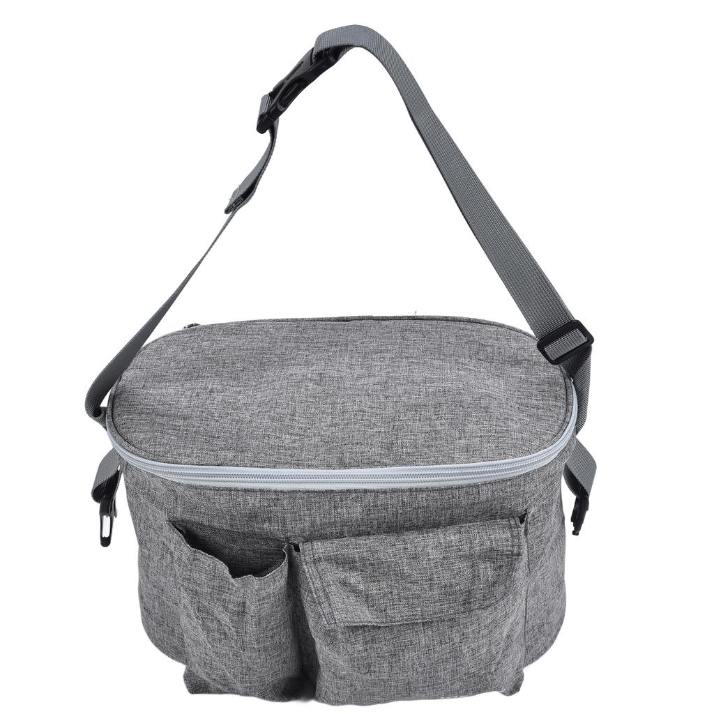 Baby Stroller Organizer Bag Waterproof Universal Fit Organizer with Cup Holder for Baby Stroller
