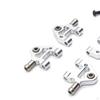 1/28 Scale RC Rear Lower Swing Arm Replacement, Installable Fixed Metal Spare Parts, Car