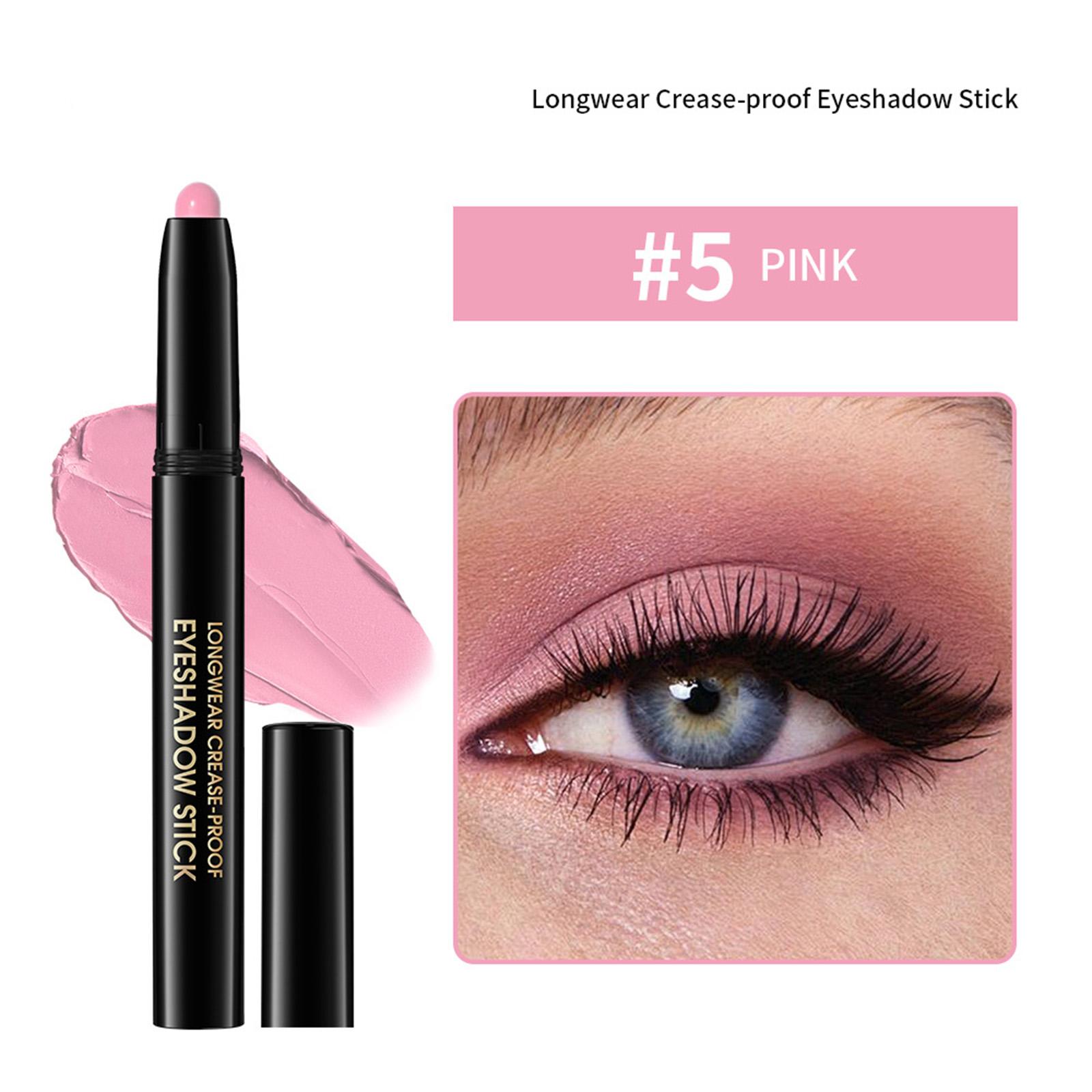 

Shiny Cream Eyeshadow Stick, Long-lasting And Not Prone To Smudging. It Has A Glossy Highlighting Effect. Smooth Texture. Bright Colors One Size