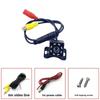 Car Rear View Camera with Video Cable Night Vision Reversing Auto Parking Camera IP68 Waterproof CCD LED Auto Backup Monitor HD