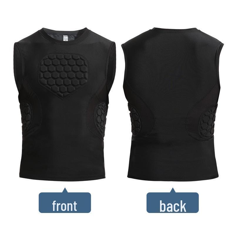 Anti-Collision Rugby Armor: Shoulder & Waist Protection Sports Gear for Football & Basketball