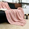 Manta de Tricô Estilo Boêmio, Capa de Sofá com Decoração de Franjas, Caminho de Cama Estilo Nórdico, Manta de Sesta