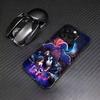 Anime D-Dark G-Gathering  Phone Case For iPhone17,16,15,14,13,12,11 Plus,Pro Max Colored Silver Plated Inside Cover