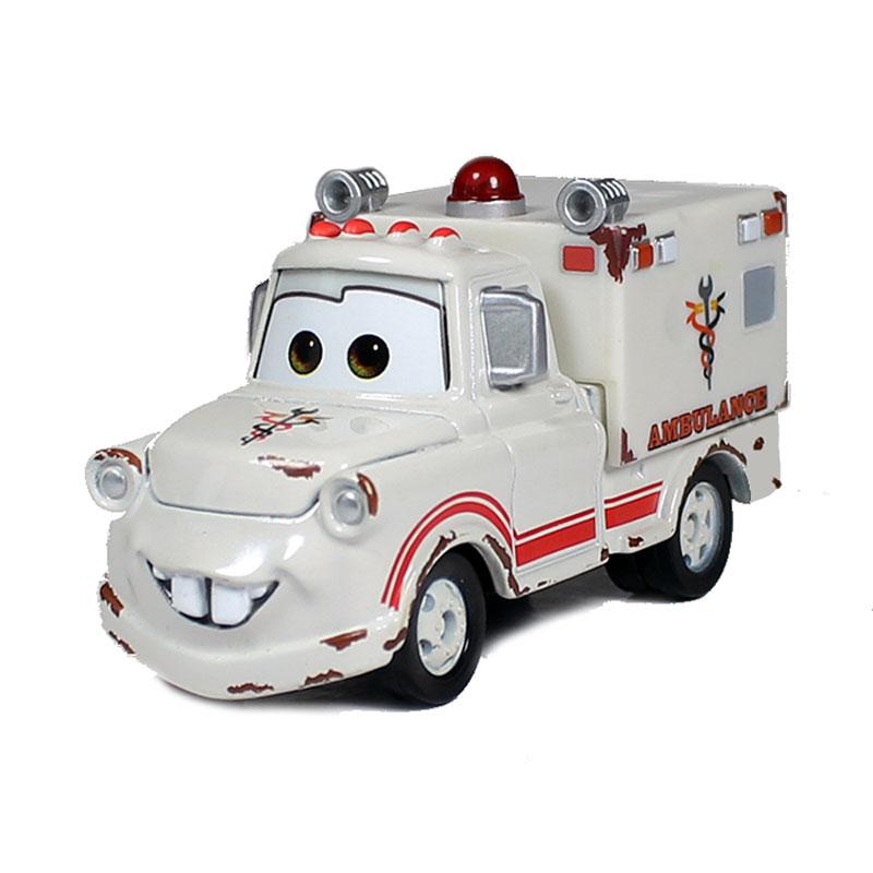 Disney Pixar Cars 2 3 Mater Sonderedition Japanische Geisha Blumen Gesicht Metall Druckguss Modellautos Kinderspielzeug Geschenk Sammlung