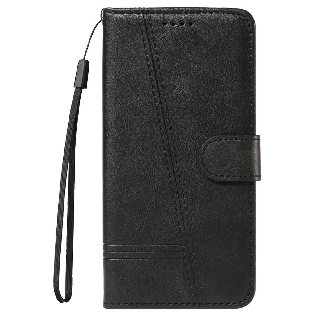 For Google Pixel 8 Case Leather Phone Cover with Wallet and Horizontal Viewing Stand