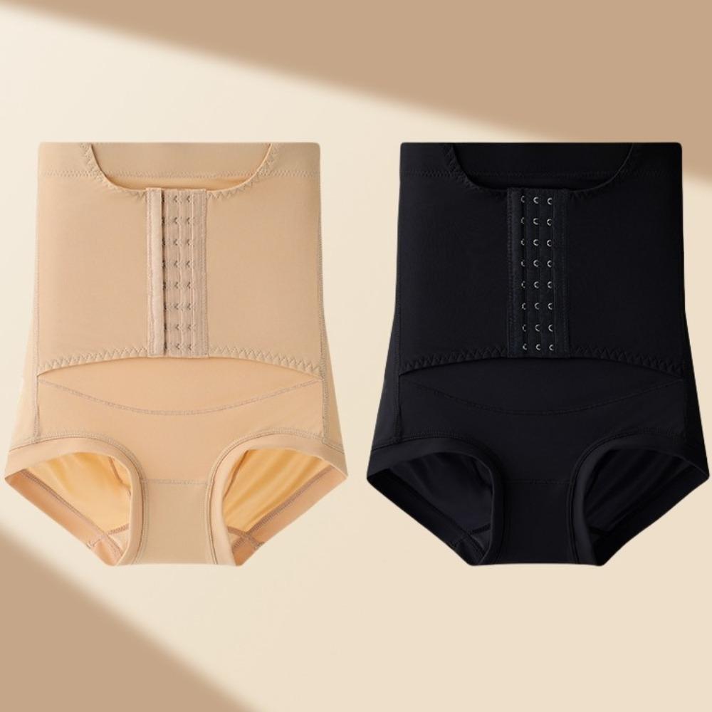 

Large Size Slimming Shaping Panties Buckle Tummy Control Underwear Postpartum Body Shaper Yoga XXXL тілесний