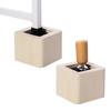 4Pcs/Set Ceramic Simulated Plastic Home Furniture Leg Risers for Table Desk Bed Sofa Wardrobe