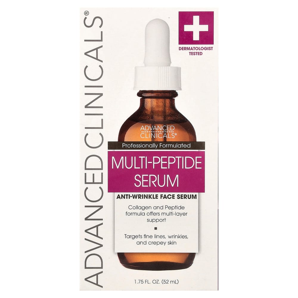 Advanced Clinicals Peptid Anti-Falten Gesichtsserum 52ml (1,75 fl oz)