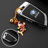 BAGG9 Car Sticker For BMW 1 3 5 7 Series X1 X3 X4 X5 F10 F15 F16 F20 F30 F18 F25 M3 M4 E34 Key Case Cover Alloy Shell Holder Keychain