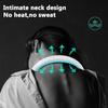 New Leaf Less Neck Hanging Small Fan USB Charging Outdoor Portable Portable Sports Neck Hanging Fan Essential for Lazy People