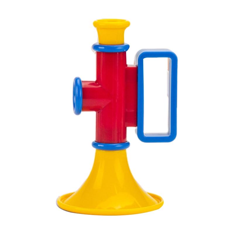 

Plastic Trumpet Sounding Toy Baby Musical Instrument Interactive Toys Gifts for Kids and Toddlers Early Educational Toys 1 червоний