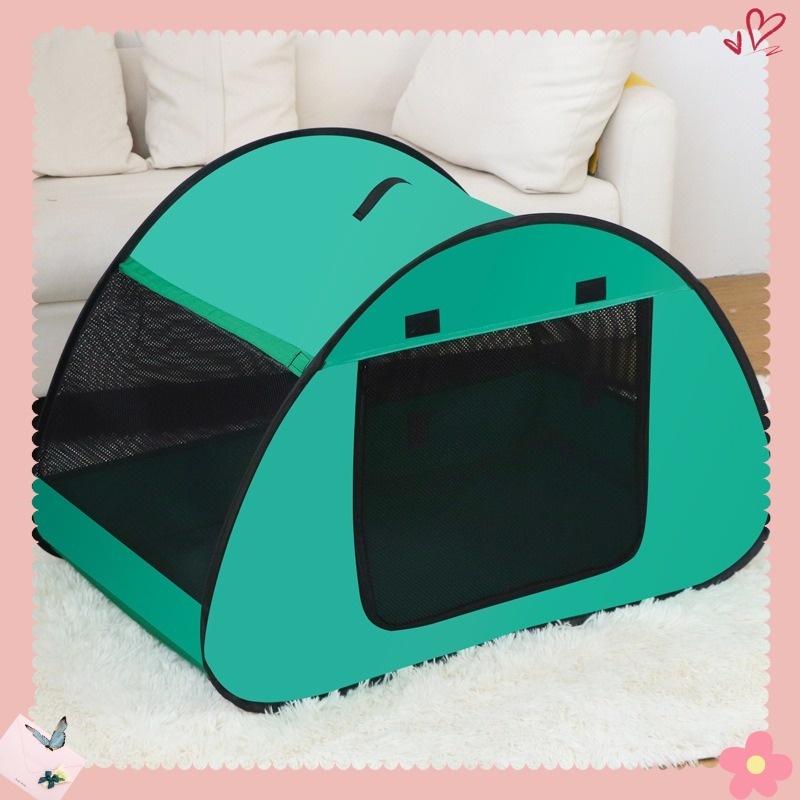 Cat House Quick Assembly and Disassembly for Indoor Outdoor Cave Cat Tent Dog House for Puppy Small Animals Dogs All Seasons Use