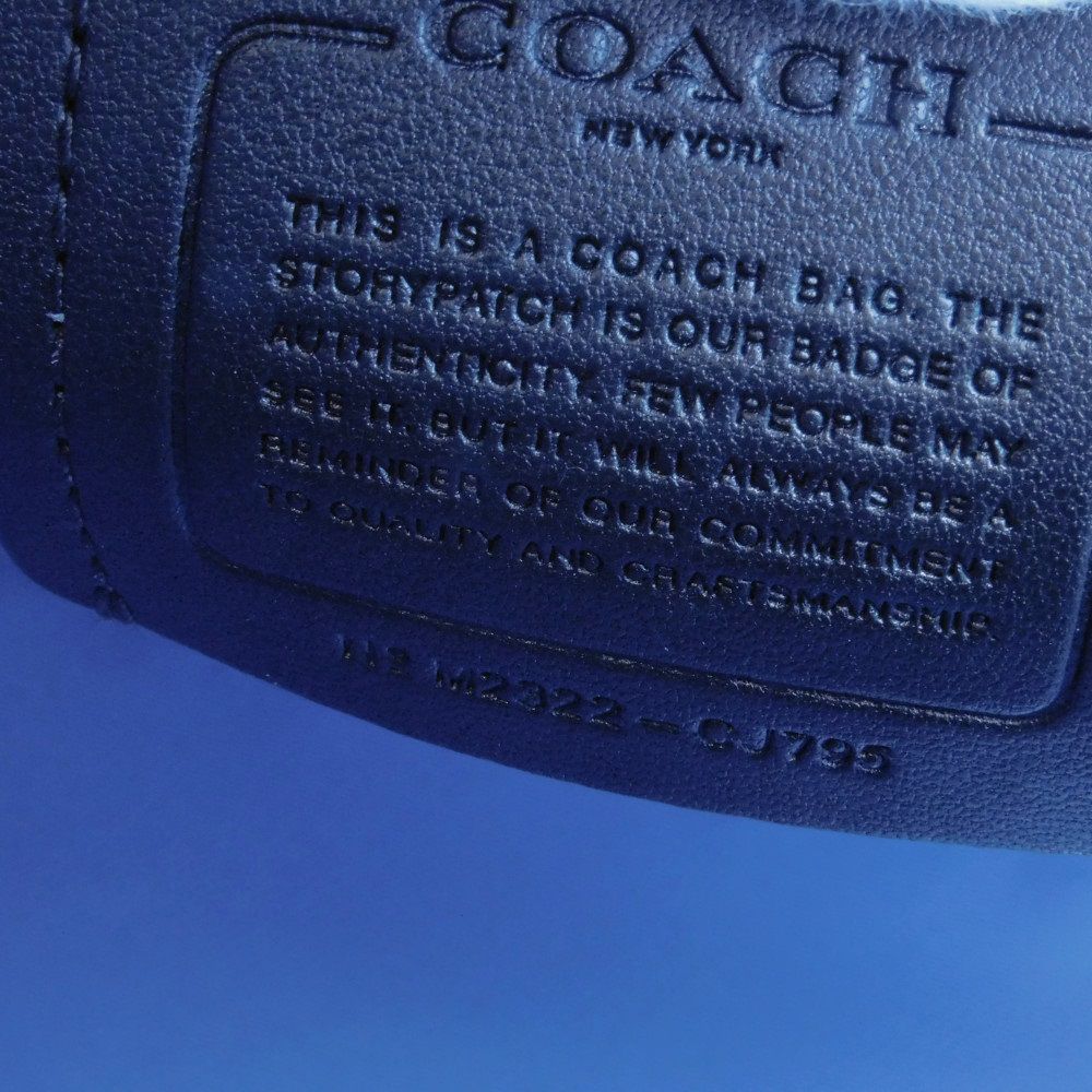 Used 9726 Tote 16 CJ795 7924 Current C Mark Signature Canvas Interior 3-Way Crossbody Bag Excellent Condition C Logo