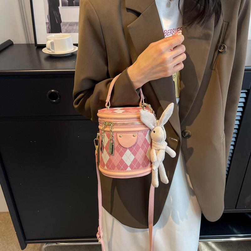 Cylinder Women's Bag New Fashion Messenger Bag Handbag Women