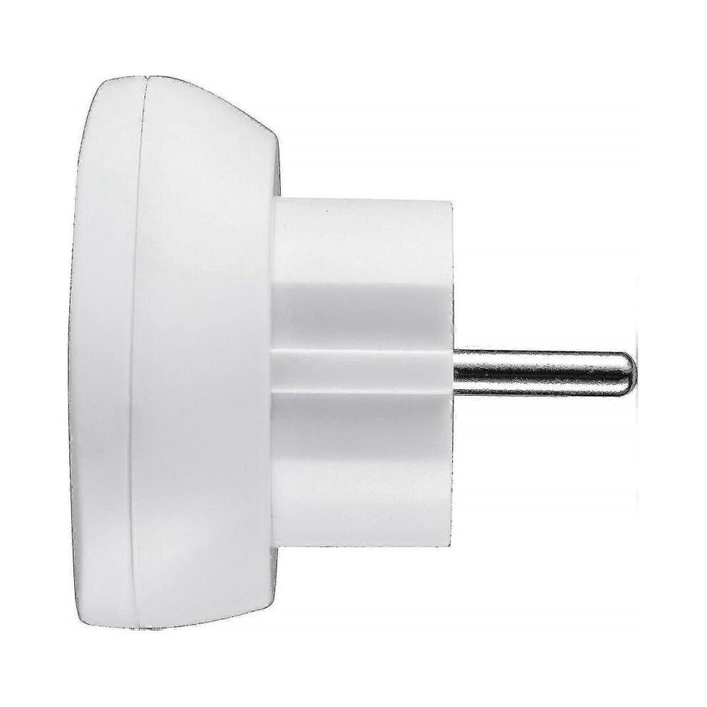 70060 Australia/china To France/europe Travel Adapter, Whitec Less