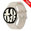 Pulseira Original Para Samsung Galaxy Watch 4/5/6 classic 47mm 43mm 44mm 40mm Sem Espaços Pulseira de Silicone Galaxy Watch 5 pro 45mm band