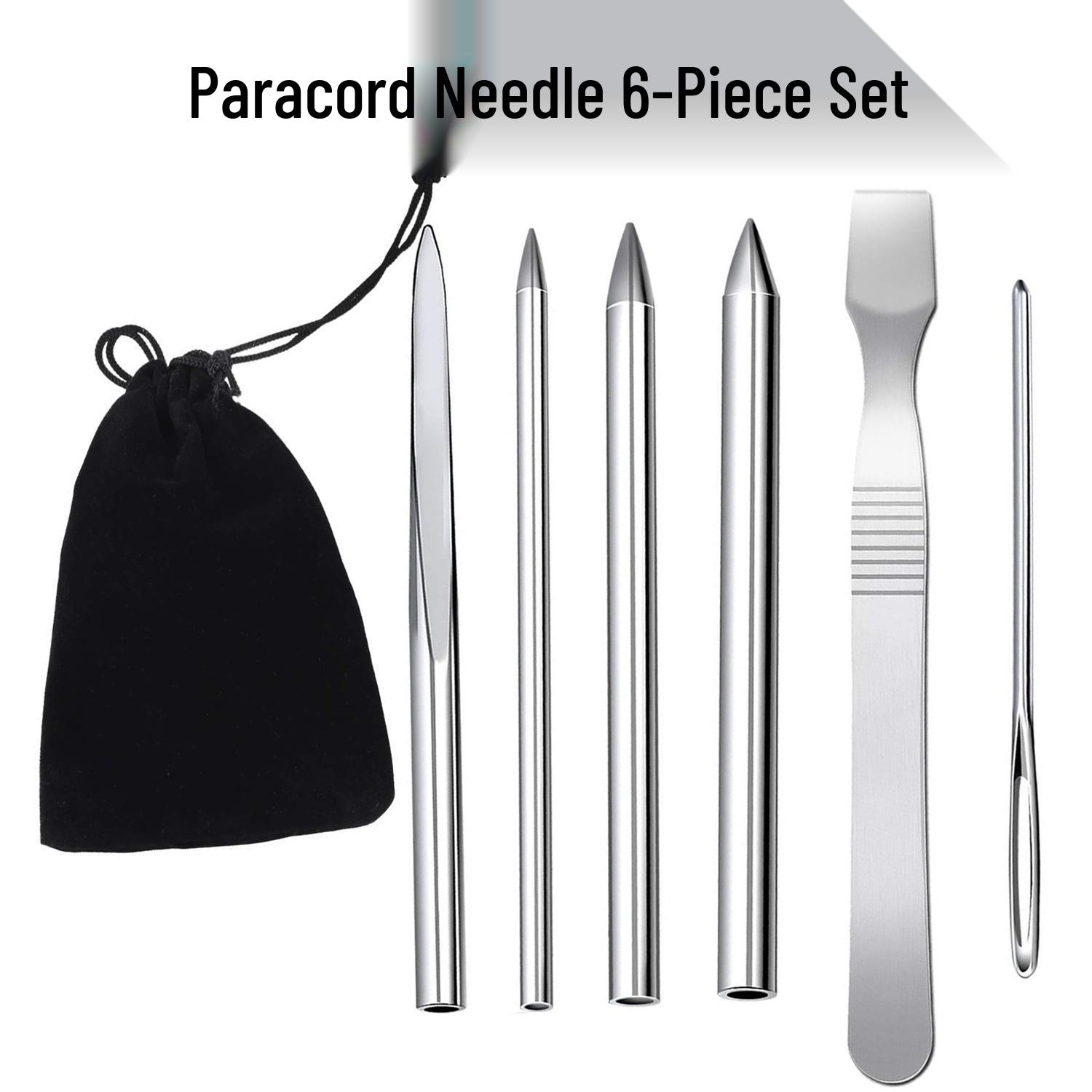 

Paracord Bracelet Weaving Set with Wood Frame and Steel Needle