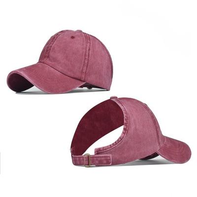 Chapéu de sol Meninas Rabo de cavalo boné de beisebol Vintage Feminino Algodão Esportes Chapéu Ao Ar Livre Pesca Caça Snapback chapéus Caminhoneiro