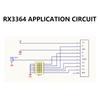 RX3364 3.3G Wireless FPV Image Transmission Module Wireless Analogue Audio Video Reception Module Stable Clear Image Transmitter