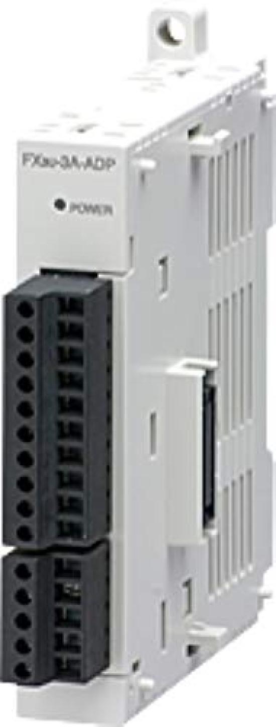 

Mitsubishi Electric FX sequencer analog adapter Analog 2ch Analog 1ch input/output input output FX3U-3A-ADP