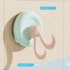 4pcs Colorful Wall Hanger Punch-free Door Hooks Strong Vacuum Suction Cup Hook  Kitchen