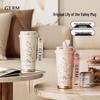 Ge Mi Diamond 316 Stainless Steel Dual-Drink Travel Tumbler
