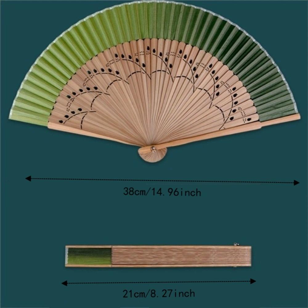 Retro Design Styl Chiński Jedwabny Wachlarz Dekoracja Klasyczny Wachlarz Ręczny Wachlarz Muszlowy Sezon Letni