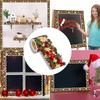 1 рулон 18 м Наклейка-бордюр для классной доски и доски объявлений - Рождественская наклейка-бордюр для стены, Праздничные наклейки для украшения дома