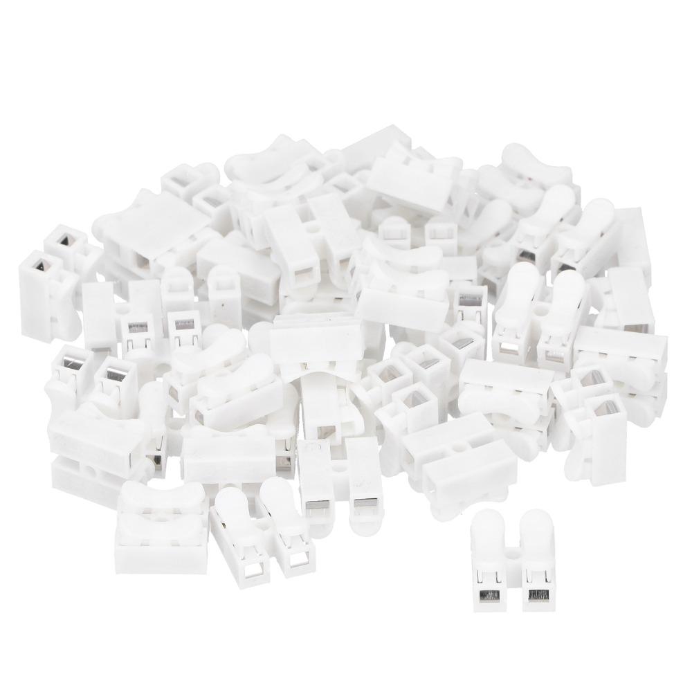 200PCS 10A Press Terminal Connectors 250V Quick Connector Cable Clamp  For Automotive