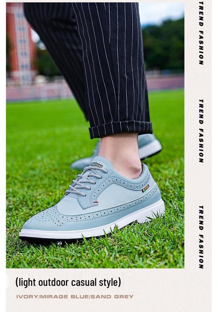 New Style Comfortable Breathable Spiked Golf Shoes for Men and Women