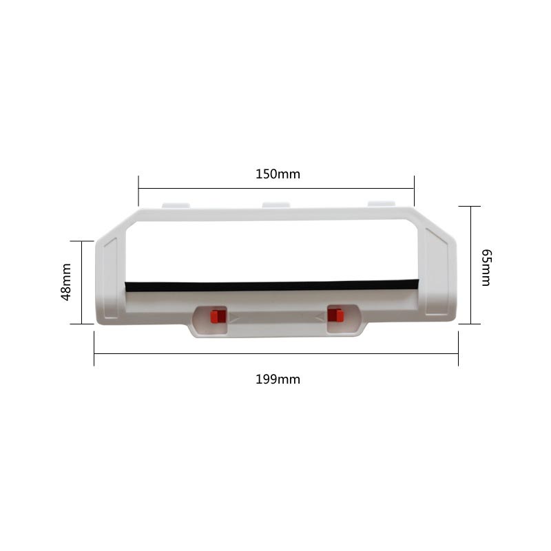 Floor Cleaning Vacuum Sweeping Main Brush Cover For Viomi V2 V-RVCLM21B Mijia STYJ02YM Household Cleaning Parts