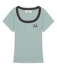 MUCENT Ferring Midi Ringer Color Block Short Sleeve T-Shirt (7 Colors)