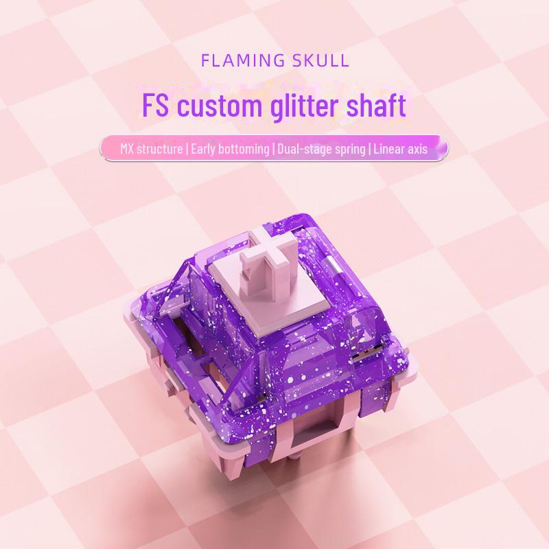 TTC Ice Quiet V2 Kaihua BOX Weiße Achse Mechanische Tastatur Lichtführung