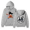 Dragon Ball Son Goku Anime Pattern Hoodie for Men Women Autumn Winter Loose Casual Long Sleeve Hooded Pullover Street Fashion Sweatshirt