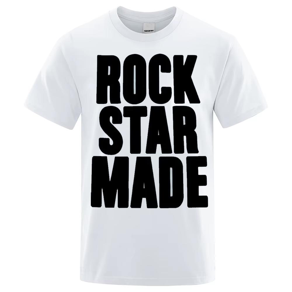 

25-26 Рок Готика Мода Мужская Панк Трэш Хип Хоп Рэп Винтаж Принт Алфавита Короткая Футболка Повседневная Оверсайз Y2K Хлопок Уличная Одежда 4XL