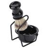 Men Shaving Kit Professional Home Salon Portable Shaving Brush Bowl Razor Brush Stand Holder Set