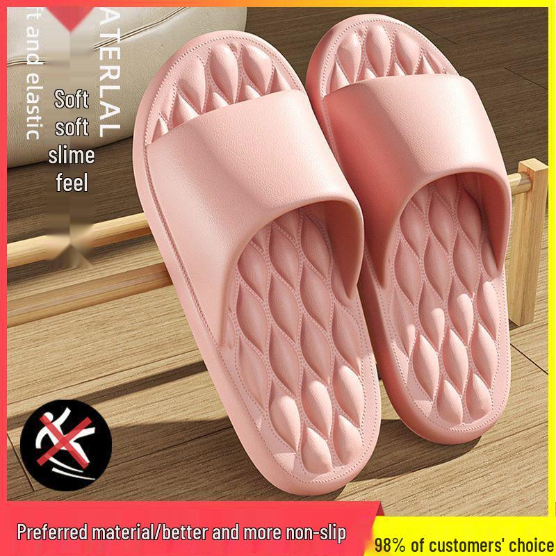 Men's and Women's Non-Slip, Anti-Odor Slippers - Large Size, Indoor/Outdoor Summer Use