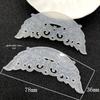 Qin Han Style Phoenix Pattern Imitation Jade Pendant - High Quality Hollow Plastic Material for DIY Headdress