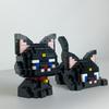 Micro Mini Super Niedlich Micro Katze Baustein Tiny Pet Serie Puppenfigur Das Perfekte Miniaturgeschenk für Katzenliebhaber und Mädchen