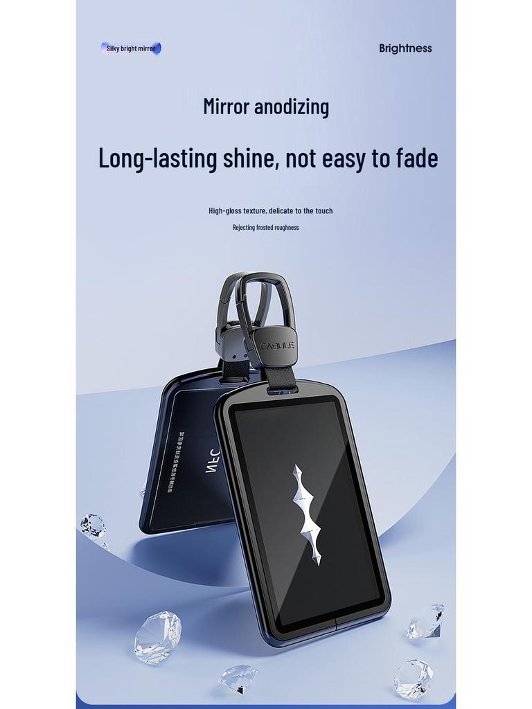 BYD Leopard 5 NFC Key Protective Shell – Aluminum Alloy Decorative Cover