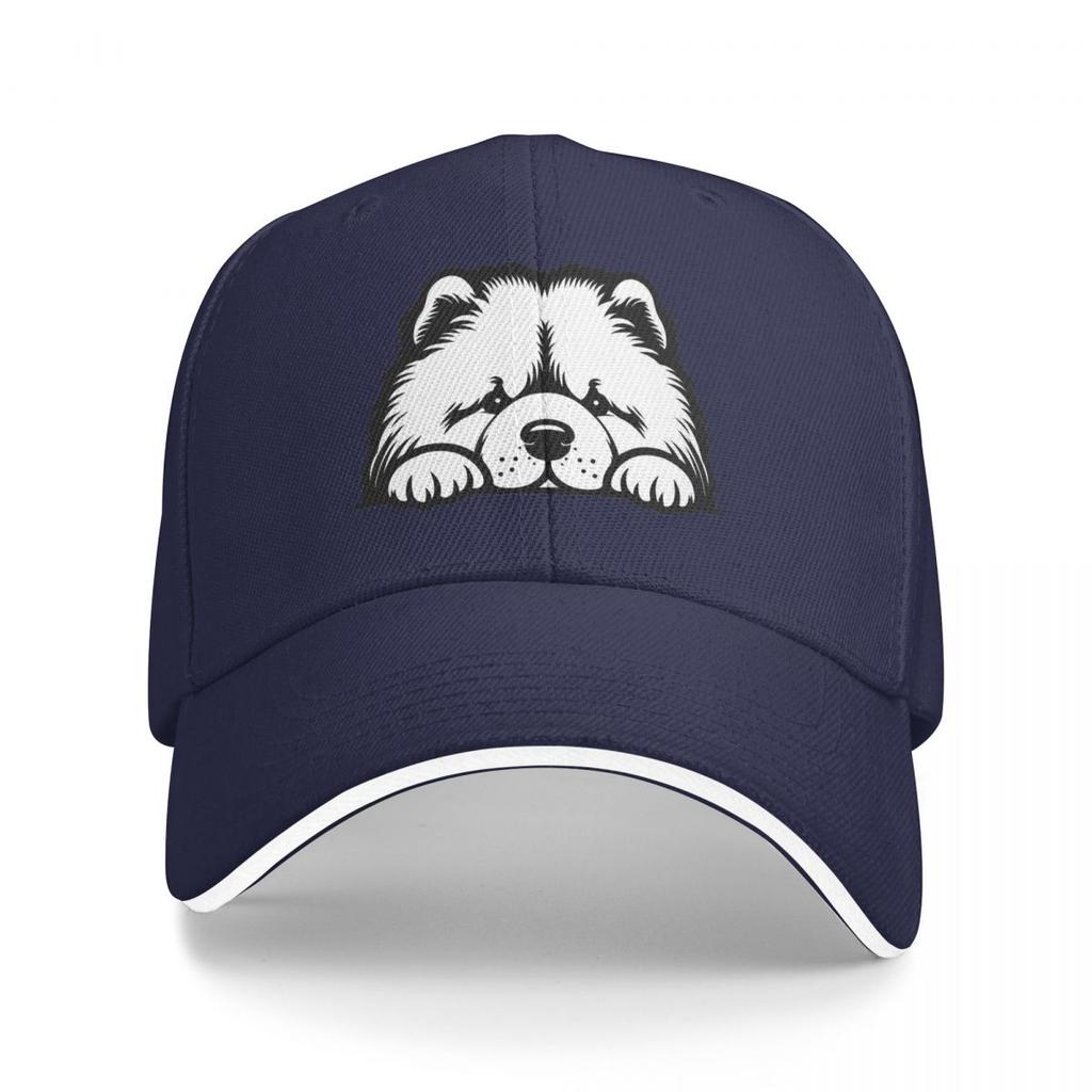 Unisex Baseball Hats Chow Chow Adorable Brown Puppy Outdoor Streetwear Summer Sports Baseball Caps Hip Hop Cap Casquette Hats