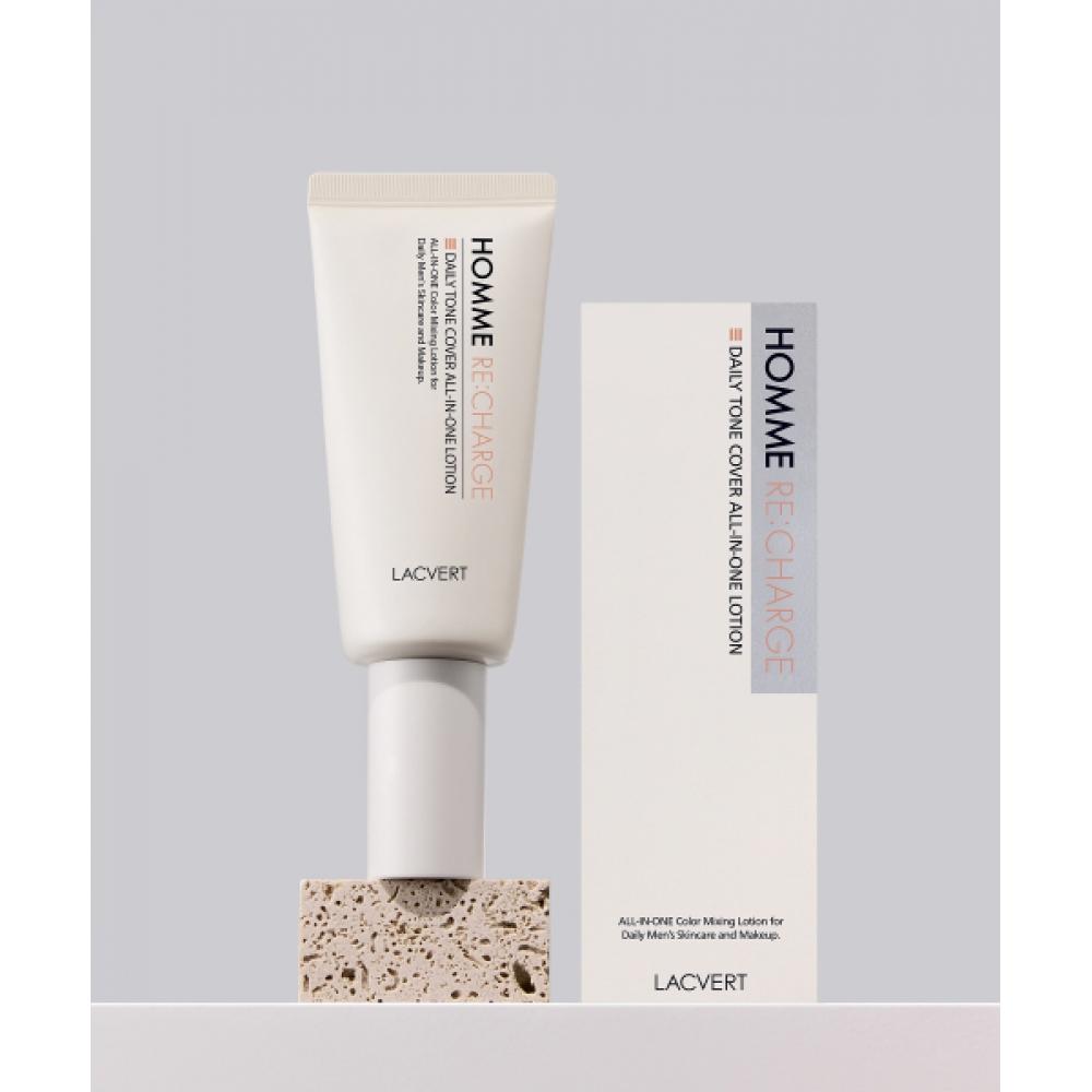 Lacvert Homme Recharge Daily TOne Cover All In One Lotion 50ml