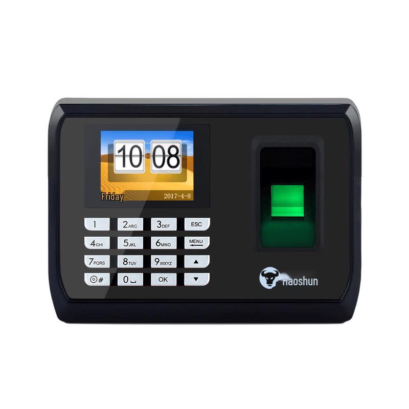Hysoon K1 Fingerprint Time Attendance Machine CN plug (adapter included)